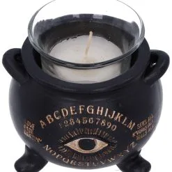 Spirit Hexenkessel Als Teelichthalter 9cm -Karnevalskostüme Herren Verkäufe ouija hexenkessel als teelichthalter spirit witches cauldron tealight holder gothic deko 51157 06