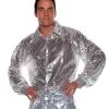 Pailletten Herrenhemd Silber -Karnevalskostüme Herren Verkäufe pailletten hemd silber glitzerndes herrenhemd 70er jahre disco hemd 8802197 01
