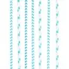 12 Papier Trinkhalme Türkisblau -Karnevalskostüme Herren Verkäufe papier strohhalme blau weiss bunte papier strohhalme tuerkisblau paper straws 31397
