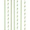 12 Papier Trinkhalme Grün 1 12 Papier Trinkhalme Grün -Karnevalskostüme Herren Verkäufe papier strohhalme gruen weiss bunte papier strohhalme kiwi paper straws 31395