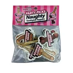 Penis Party-Zahnstocher 24 Stück