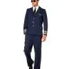 Piloten Herrenkostüm Deluxe 1 Piloten Herrenkostüm Deluxe -Karnevalskostüme Herren Verkäufe piloten kostuem deluxe berufsverkleidung pilotenuniform herrenkostuem 36745