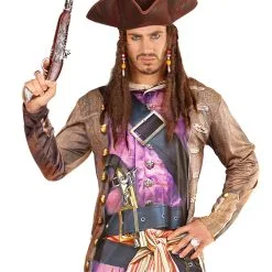 Piratenshirt Mit Photodruck -Karnevalskostüme Herren Verkäufe piraten shirt kostuemzubehoer seeraeuber hemd pirate longsleeve piratenkostuem 29393 2