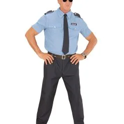 Polizist Männerkostüm 5-tlg. -Karnevalskostüme Herren Verkäufe polizist herrenkostuem polizist maennerkostuem polizeiuniform cop costueme 36541 03