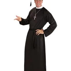 Priestergewand Kostüm -Karnevalskostüme Herren Verkäufe priester monsignore kostuem italienisches priestergewand verkleidung fuer fasching pfarrer kostuem karneval 36037 2