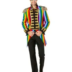 Gay Pride Parade Herrenfrack 9 Gay Pride Parade Herrenfrack -Karnevalskostüme Herren Verkäufe regenbogen parade frack csd kostuem gay pride kostuem christopher street day kostuem 36534 004