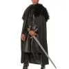 Ritter Umhang Mit Kunstfell Schwarz 2 Ritter Umhang Mit Kunstfell Schwarz -Karnevalskostüme Herren Verkäufe renaissance umhang mit kunstfell mittelalter umhang als fantasy kostuem zubehoer 25094 2