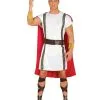 Rot-weißes Römer Kostüm -Karnevalskostüme Herren Verkäufe roemer kostuem fuer herren gladiator verkleidung fuer fasching antikes karnevals kostuem 29034