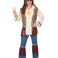 San Francisco Hippie Herrenkostüm -Karnevalskostüme Herren Verkäufe san francisco hippie maennerkostuem flower power herrenkostuem faschings kostuem fuer maenner 36557 04 1