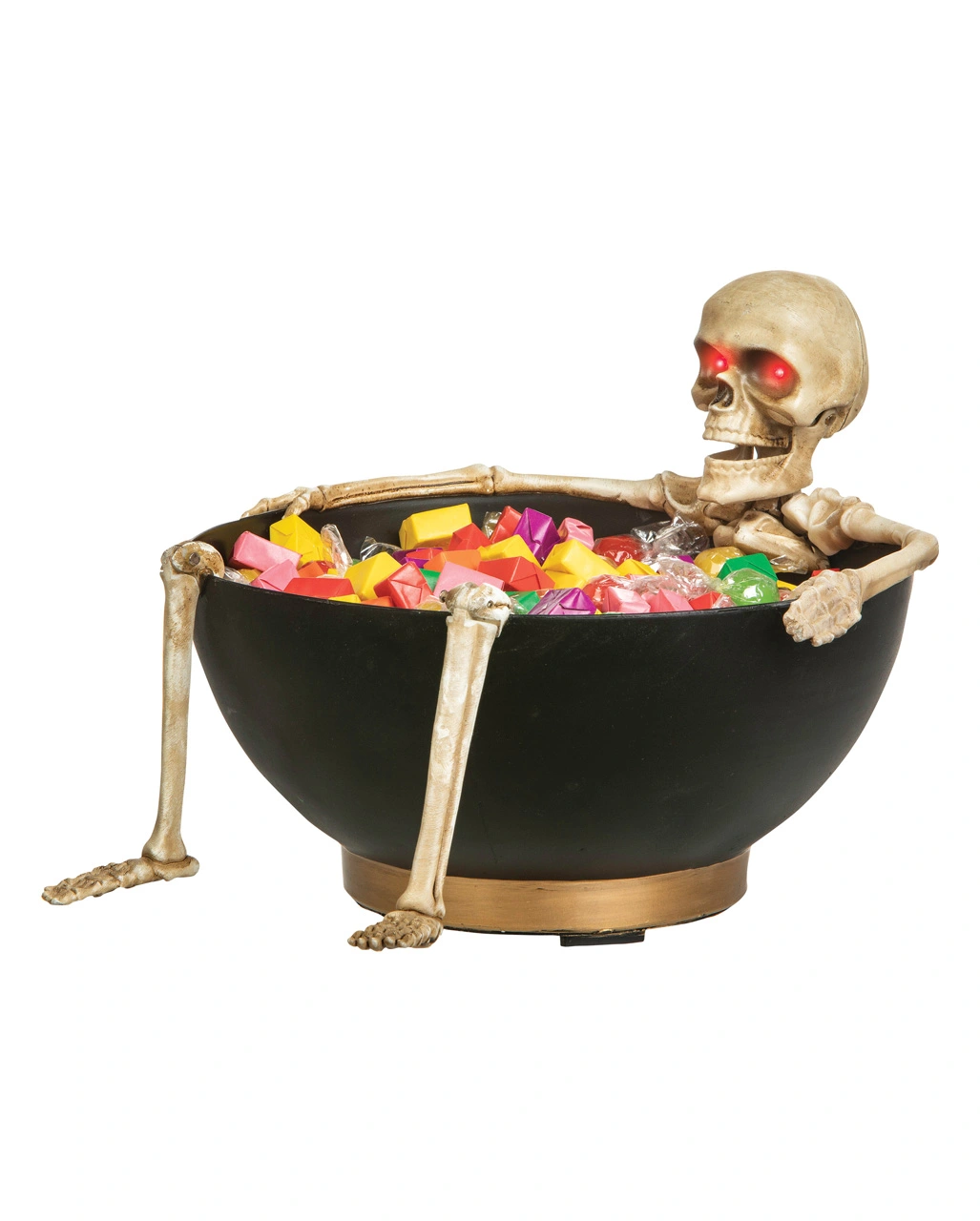 Creepy Bonbonschüssel Mit Sich Bewegendem Skelett 3 Creepy Bonbonschüssel Mit Sich Bewegendem Skelett