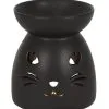 Schwarze Katze Duftöl Brenner 1 Schwarze Katze Duftöl Brenner -Karnevalskostüme Herren Verkäufe schwarze katze duftoel lampe black cat cut out oil burner halloween tischdeko 50804 01