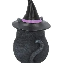 Schwarze Katze Mit Besen & Hexenhut -Karnevalskostüme Herren Verkäufe schwarze katze mit hexenhut black cat with witch hat and broom gothic figur geschenkartikel 39255 04