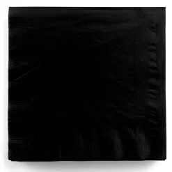Schwarze Party Servietten 20 St.