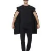 Schwarzer Umhang Mit Augenmaske -Karnevalskostüme Herren Verkäufe schwarzerr umhang mit augenmaske superhelden umhang black cape with eyemask 36633 02