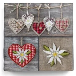 Rustikale Motive Servietten 20 St.