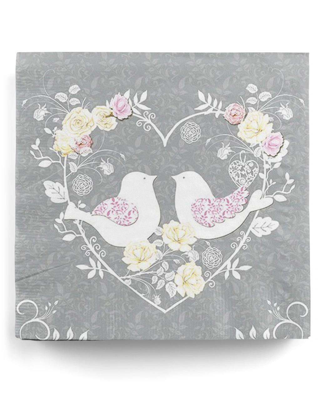 Servietten Lovebirds 20 St. 3 Servietten Lovebirds 20 St.
