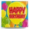 Servietten Happy Birthday 2 Servietten Happy Birthday -Karnevalskostüme Herren Verkäufe serviette ballon happy birthday party servietten 8802702 01
