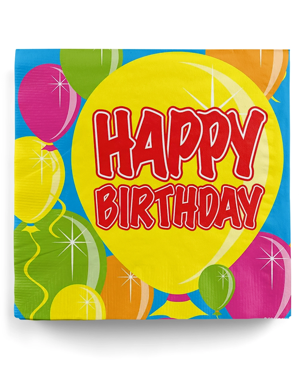 Servietten Happy Birthday 3 Servietten Happy Birthday