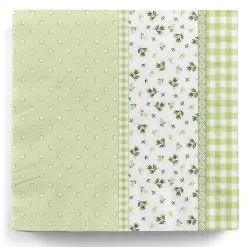Einwegservietten Frühling Grün 20 St.