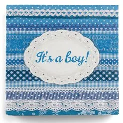 It's A Boy Servietten Blau 20 St.