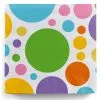 Bunte Bubbles Servietten 20 St. -Karnevalskostüme Herren Verkäufe servietten regenbogen punkte rainbow dots napkins partydeko 27953 01