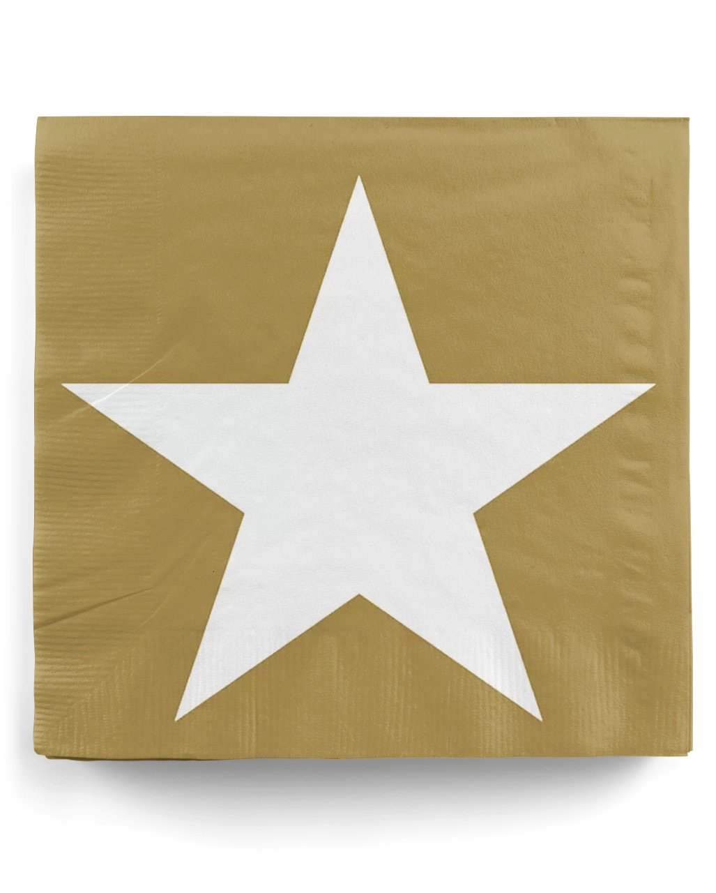 20 Gold-weiße Stern Servietten 3 20 Gold-weiße Stern Servietten