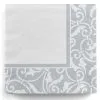 Ornament Servietten 16 St. 2 Ornament Servietten 16 St. -Karnevalskostüme Herren Verkäufe silber ornament servietten hochzeits servietten eventdekoration 27943 01