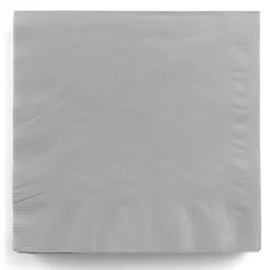 Silber Papierservietten 20 St.