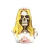 Skelett Braut Statue 11cm 1 Skelett Braut Statue 11cm -Karnevalskostüme Herren Verkäufe skelett braut bueste halloween und gothic deko skeleton bride bust 53504
