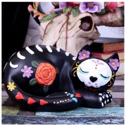 Schlafende Sugar Skull Katze 22cm 15 Schlafende Sugar Skull Katze 22cm -Karnevalskostüme Herren Verkäufe sleepy sugar skull katze schlafende sugar skull katze sleepy sugar skull cat 50725 07