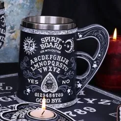 Ouija Board Bierkrug -Karnevalskostüme Herren Verkäufe spirit board biekrug ouija board bierkrug spirit board tankard halloween tischdeko 51070 06