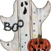 Spukender Halloween Geist Aufsteller Aus Holz -Karnevalskostüme Herren Verkäufe spooky halloween geist holz deko aufsteller spooky halloween ghost plywood easel decor 53060