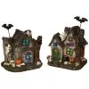 Scary Haunted House Mit LED 17cm 2 Scary Haunted House Mit LED 17cm -Karnevalskostüme Herren Verkäufe spooky haunted house mit led 17cm geisterhaus halloween deko spukhaus kunststein 54691