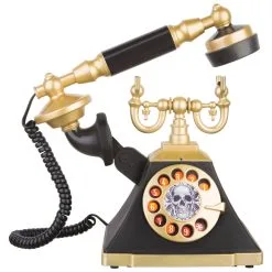 Spukendes Antik Telefon Animatronic