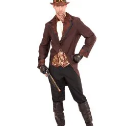 Steampunk Herren Kostüm -Karnevalskostüme Herren Verkäufe steampunk gentleman kostuem cosplay kostuem rollenspielkostuem 29391 3