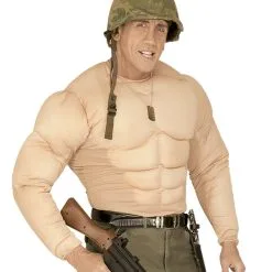 Muskelshirt Kostüm -Karnevalskostüme Herren Verkäufe super muskel shirt kostuemzubehoer muskeloberkoerper als faschingskostuem 29342 3