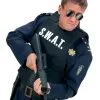 S.W.A.T. Weste Für Erwachsene -Karnevalskostüme Herren Verkäufe swat weste fuer erwachsene sek weste polizeiweste schwarze weste swat vest8800955 1