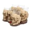 Totenschädel Schnapsglas Set 6 St. -Karnevalskostüme Herren Verkäufe totenkopf schnapsglas set totenschaedel schnapsglaeser skull shot glass set 50743 02