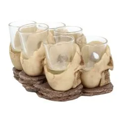 Totenschädel Schnapsglas Set 6 St. 10 Totenschädel Schnapsglas Set 6 St. -Karnevalskostüme Herren Verkäufe totenkopf schnapsglas set totenschaedel schnapsglaeser skull shot glass set 50743 05