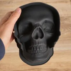 Totenkopf Silikon Backform -Karnevalskostüme Herren Verkäufe totenkopf silikon backform totenschaedel silikon backform skull silicon backing dish 51047 03