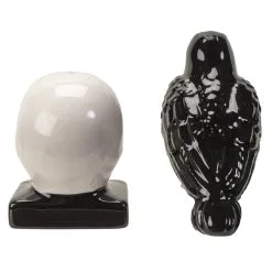 Totenschädel & Rabe Als Salz & Pfefferstreuer 11 Totenschädel & Rabe Als Salz & Pfefferstreuer -Karnevalskostüme Herren Verkäufe totenkopf und rabe salz und pfefferstreuer skull and raven salt and pepper shaker gothic tischdeko 54743 03