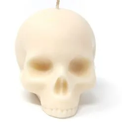 Totenschädelkerze Ohne Kiefer 6,5cm