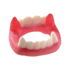 Trolli Dracula 200g -Karnevalskostüme Herren Verkäufe trolli dracula gebisse im beutel trolli vampirgebisse halloween suesswaren 25256 2