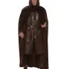Mittelalter Umhang Im Wildleder-Look Braun -Karnevalskostüme Herren Verkäufe umhang im wildleder look braun mittelalter kostuem fuer liverollenspiele 25106 2