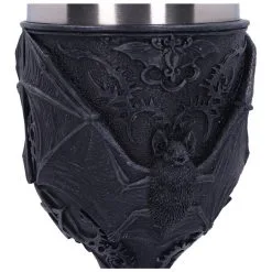 Gothic Vampirfledermaus Weinkelch -Karnevalskostüme Herren Verkäufe vampirfledermaus weinkelch gothic deko und wohnaccessoires dark fang goblet 52213 3