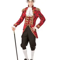 Venezianischer Gardefrack -Karnevalskostüme Herren Verkäufe venezianischer piratenfrack jaquard frack herrenkostuem bild4 27151