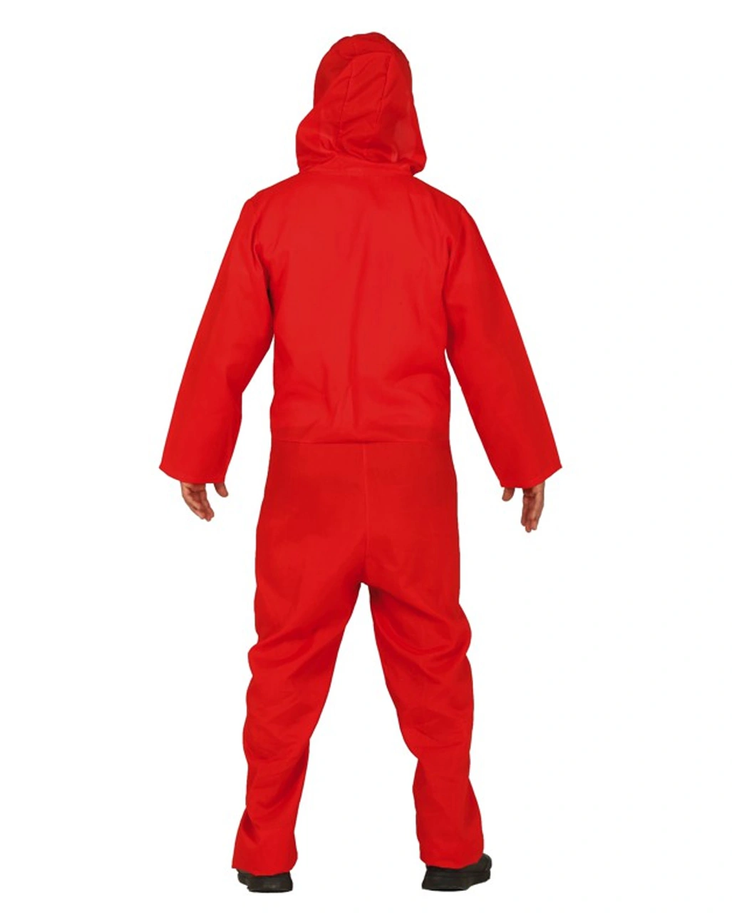 Bankräuber Jumpsuit Rot 4 Bankräuber Jumpsuit Rot – Bild 2