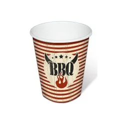Pappbecher Barbecue 10 Stück