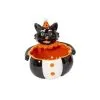 Vintage Süßigkeiten Schale Halloween Katze -Karnevalskostüme Herren Verkäufe vintage halloween katze suessigkeiten schale vintage halloween cat candy bowl trick or treat schuessel 54651