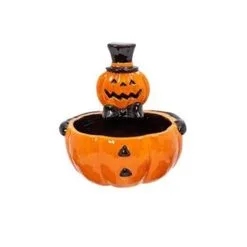 Vintage Süßigkeiten Schale Halloween Kürbis